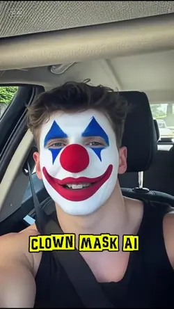 clown mask filter