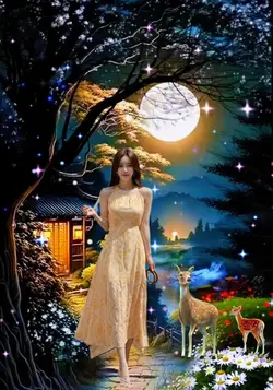 Cảnh Đẹp Dưới Trăng 