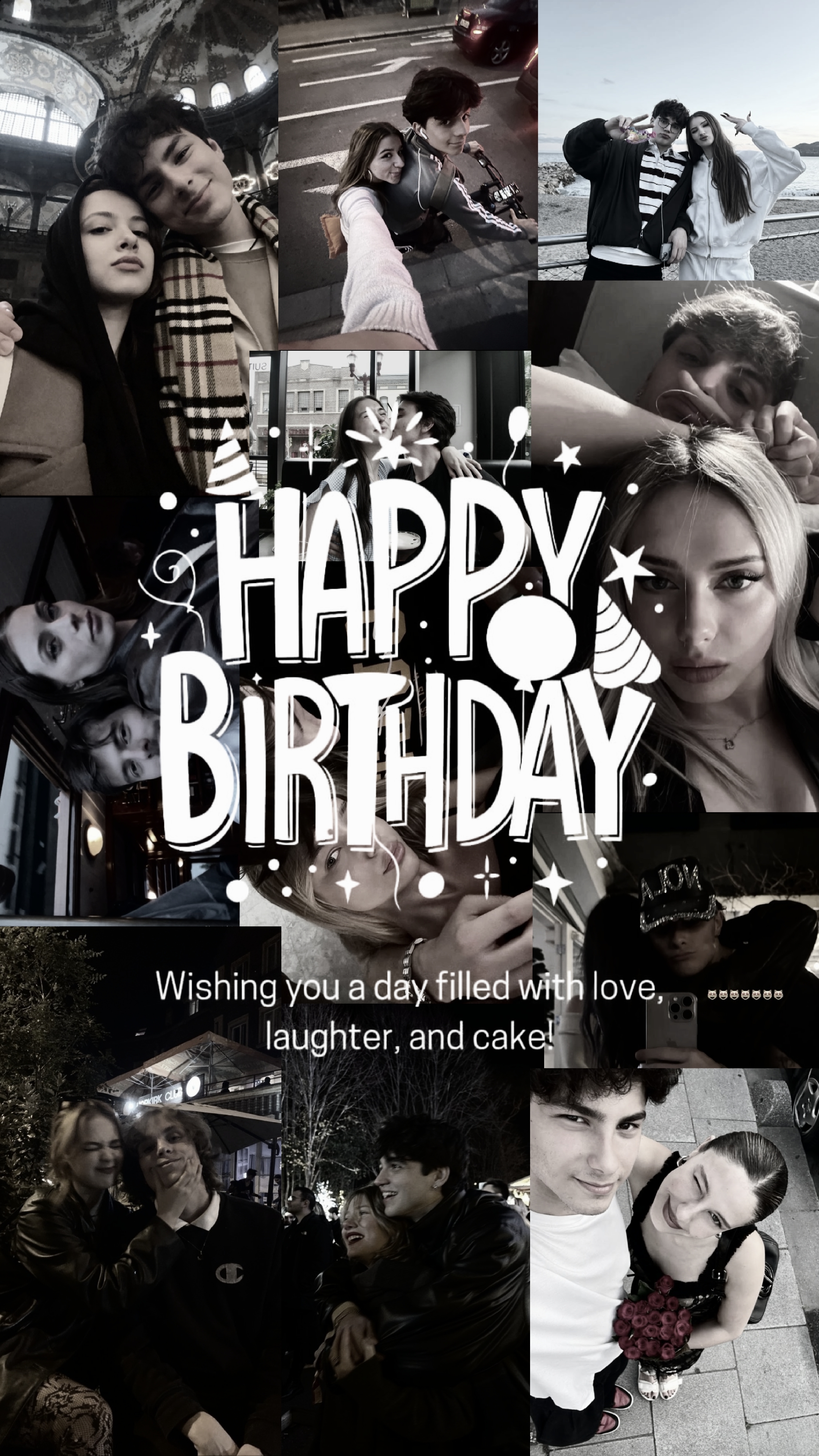 Birthday couple