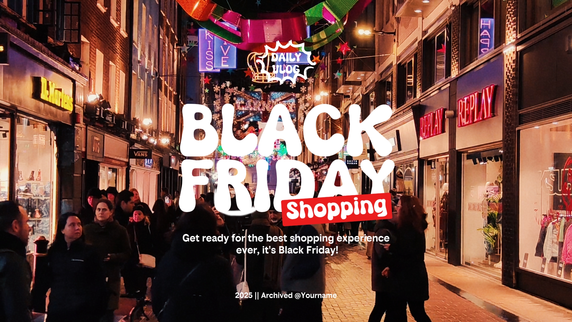 BLACK FRIDAY VLOG