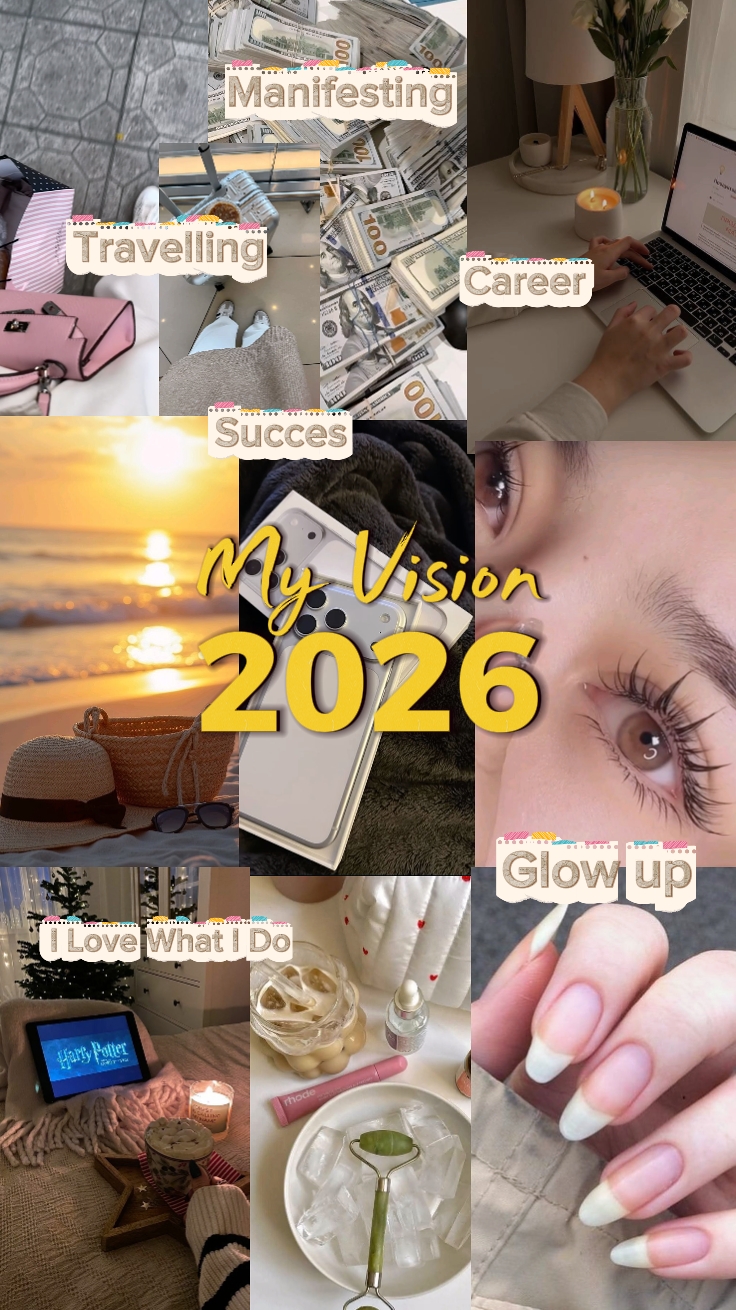 Mein Vision Board 2026