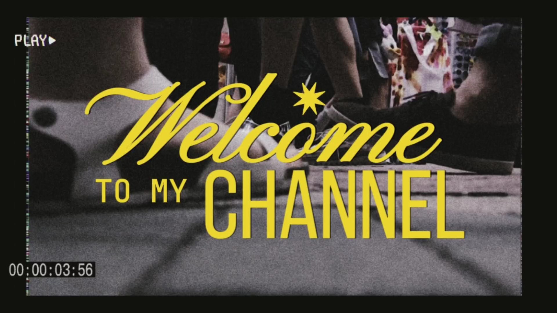 Channel Intro General Retro style YouTube Template