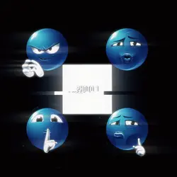 Blue Emoji Trend 1:1