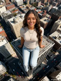 chilling on building