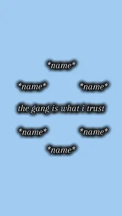 we trust the gang