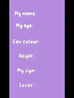 Get to know abt me!!