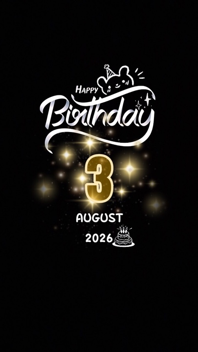 Hbd 3 august 2026