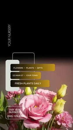 Fresh Shop Promo — Plant & Flower Spotlight