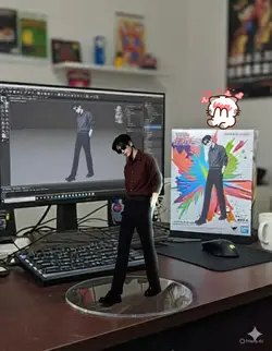 AI male figurine 