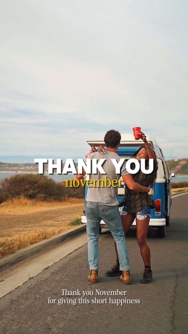 thank you november