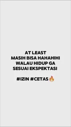 Masih bisa HAHA HIHI