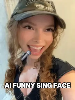 AI FUNNY SING FACE