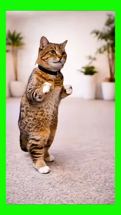 dancing cat
