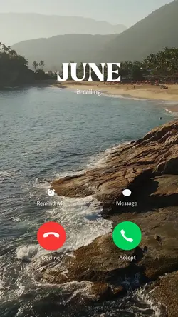 June is callin
