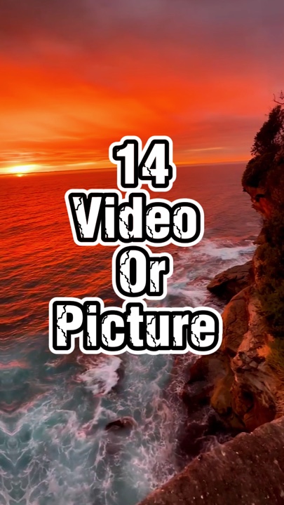 14 video or picture 