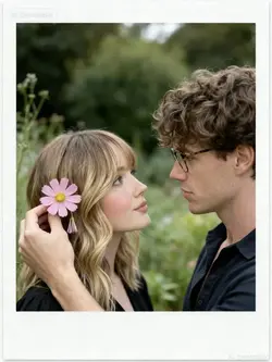polaroid couple