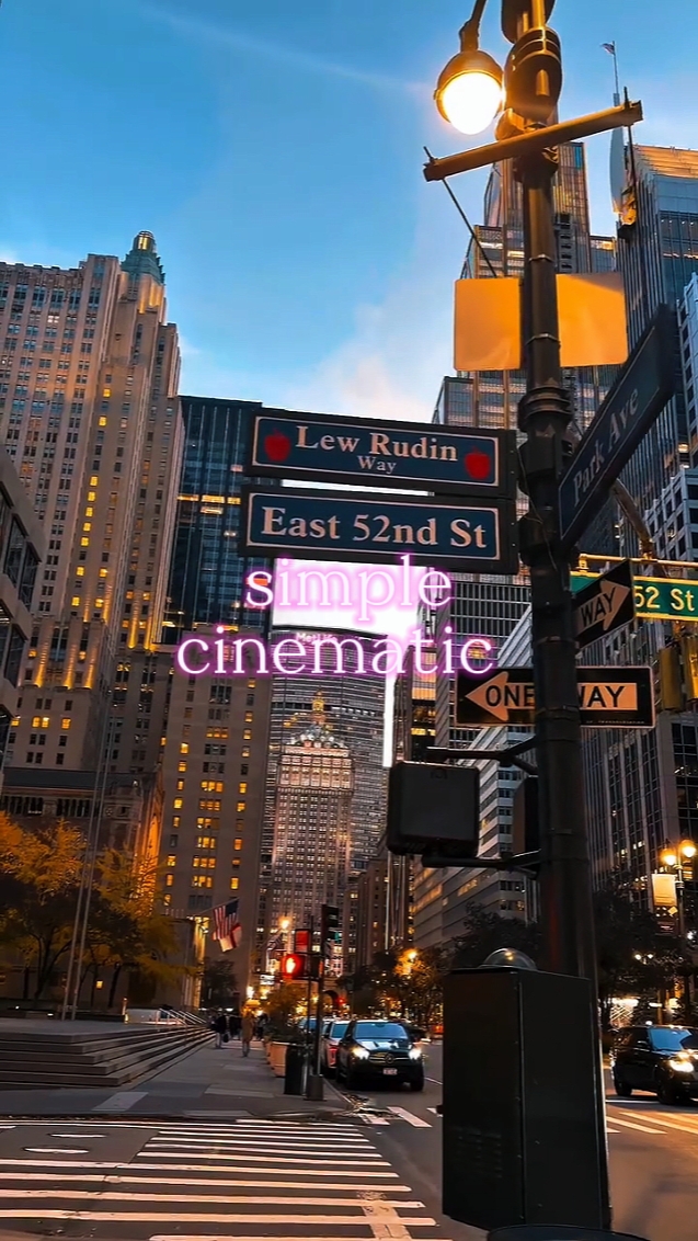 simple cinematic 