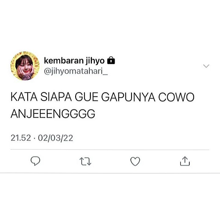 Kata siapa gue ga