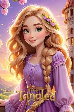 Tangled Rapunzel AI