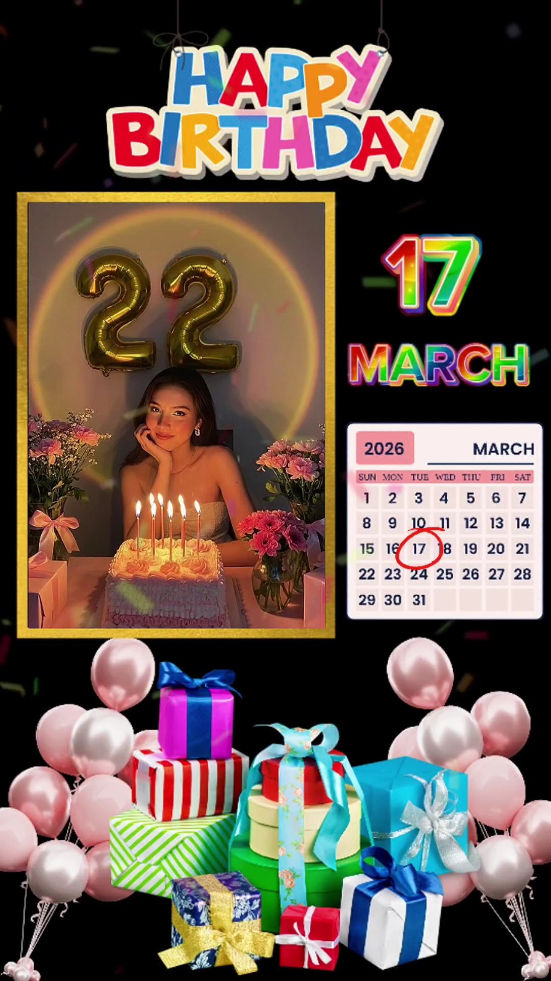 Joyeux anniversaire à toi