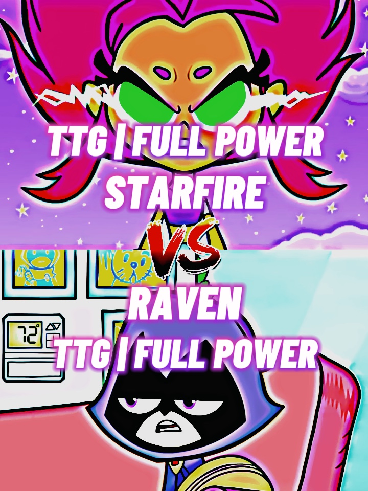 Starfire Vs Raven 