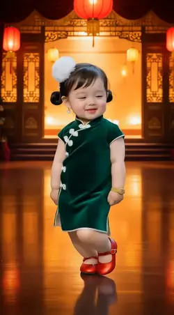 Baby dancing