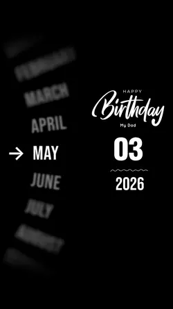 BDAY DAD 3 MAY