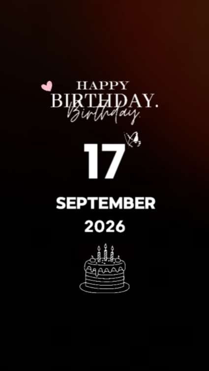 HBD MOM 17 SEPTEMBER