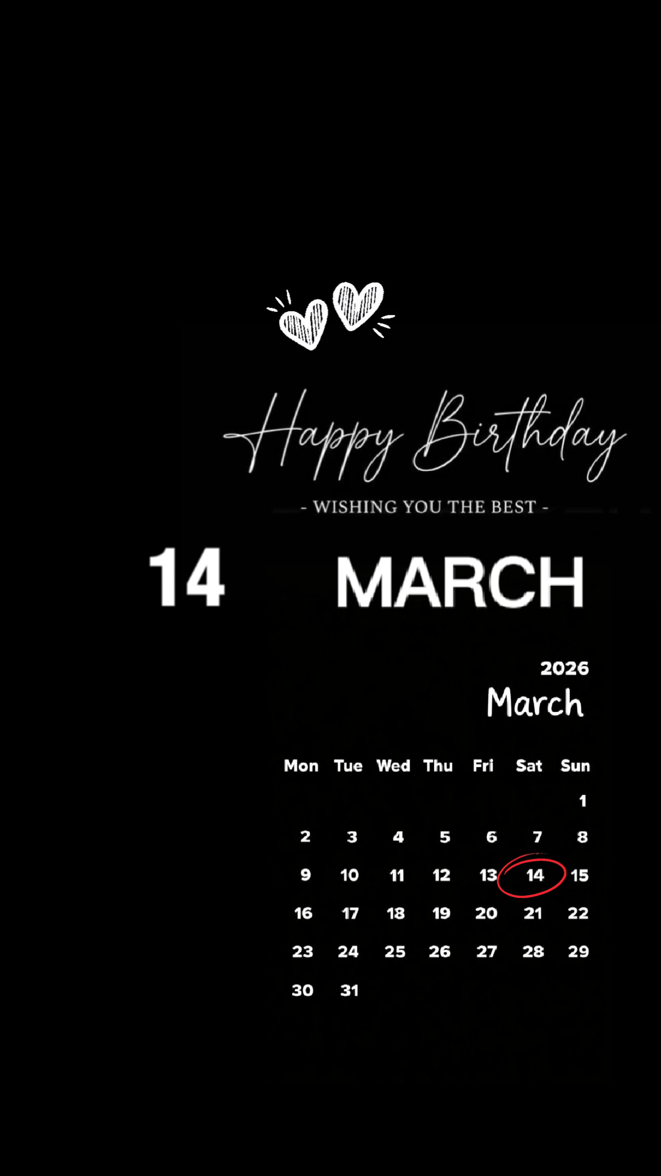 HBD 14 MARET