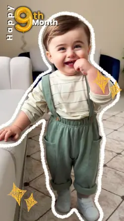 happy 9th month baby