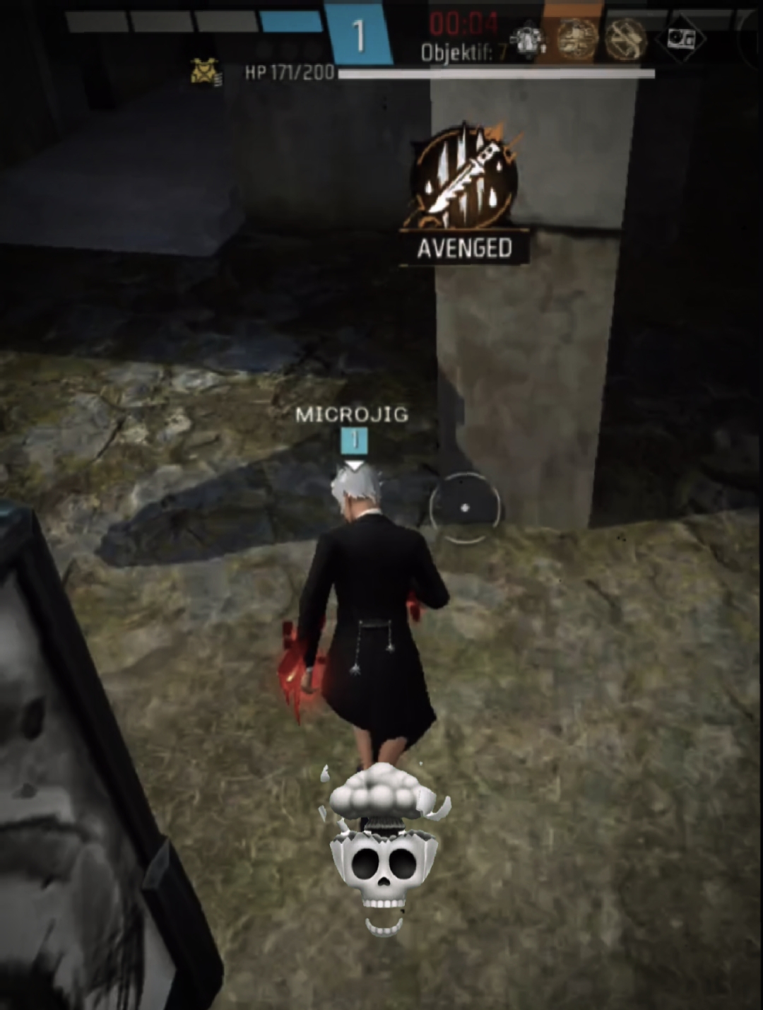 skull face trend ff