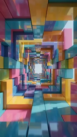 colored room