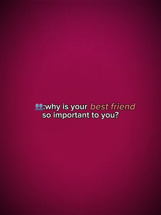 Bestfriend u