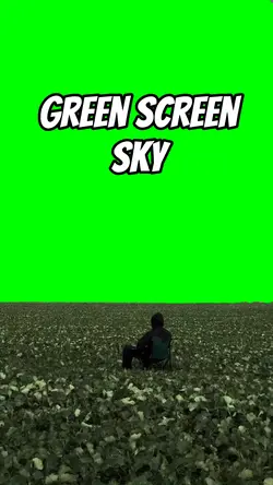 Green screen Sky