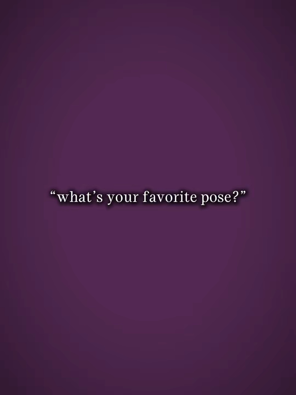 pose favorit 