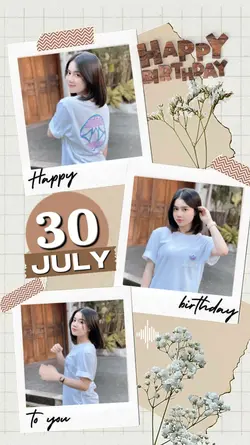 30 JULY BIRTHDAY