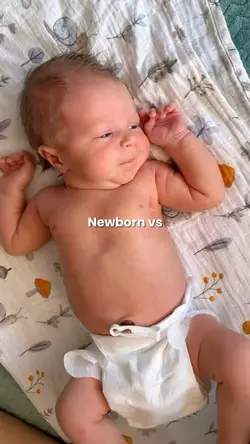 Newborn vs now