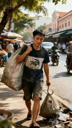 nhặt ve chai