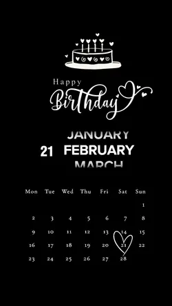 21 FEB BIRTHDAY