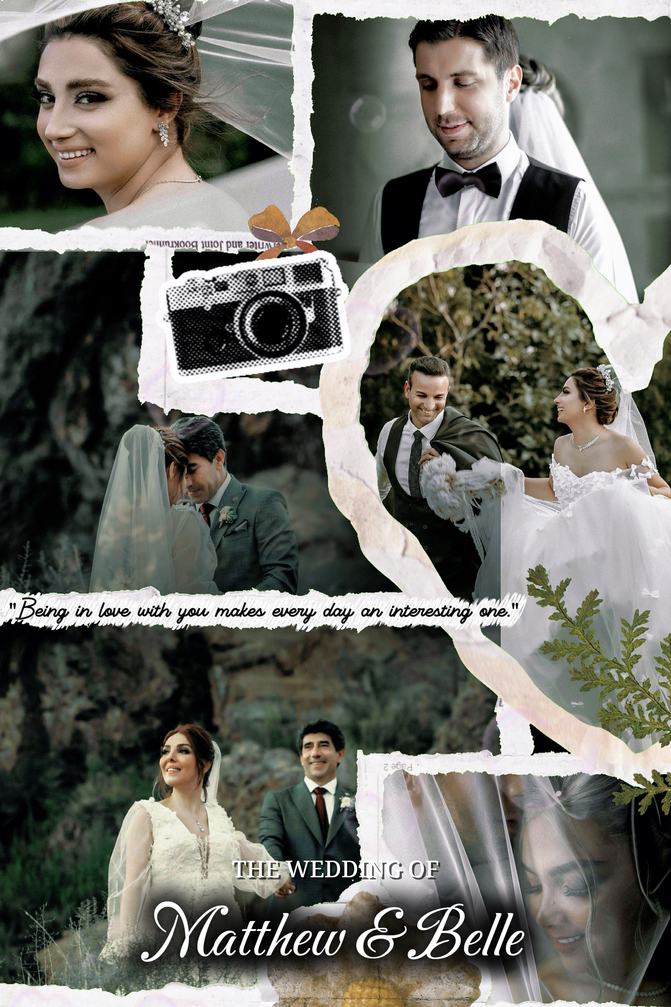Boda de collage