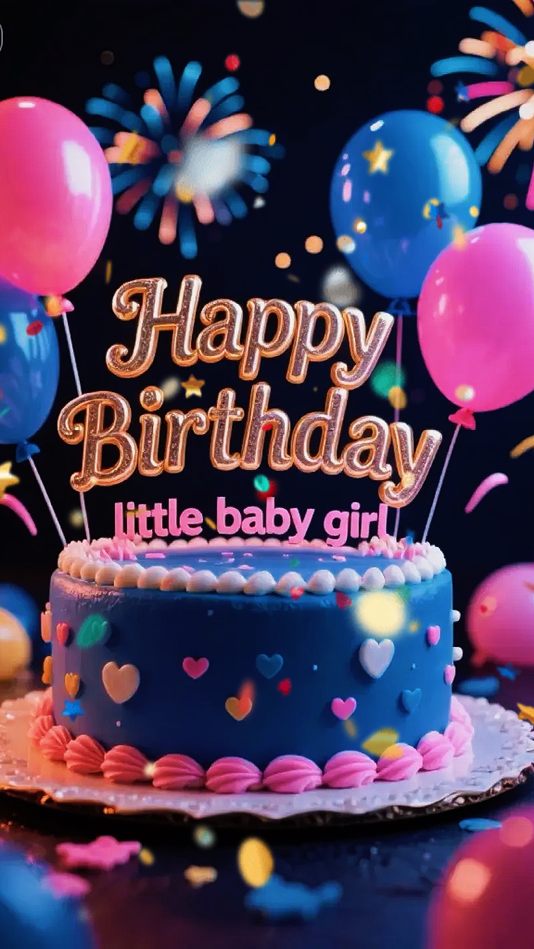 Geburtstag kleines Mädchen
