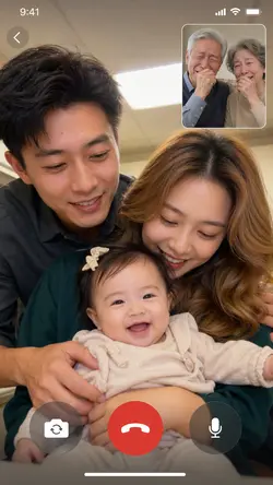 Video Call Overlay