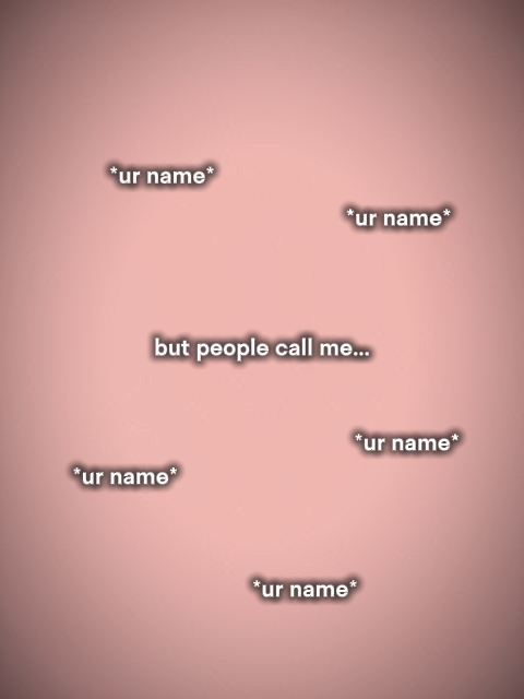 butpeoplecallme