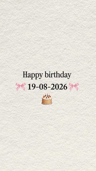 HBD ANAK 19 AGUSTUS 