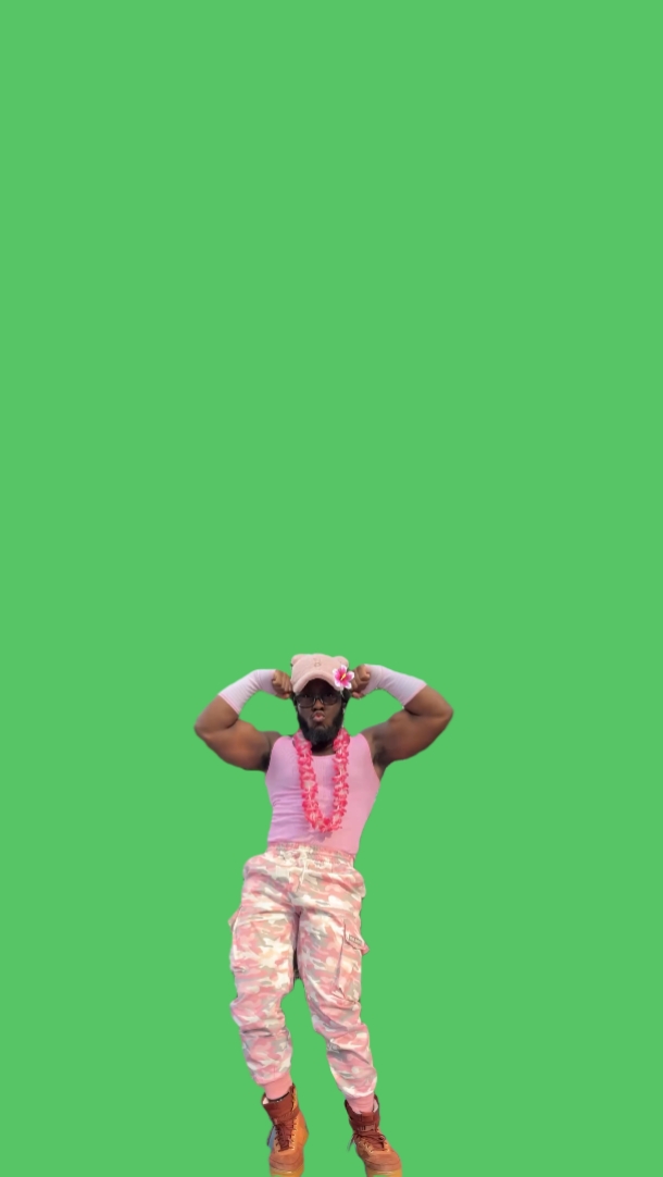 Pantalla verde de baile