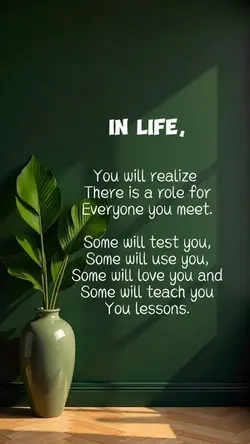 In life 