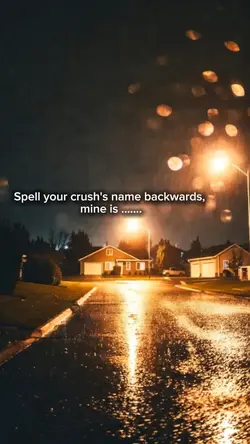 Crush Name Backwards