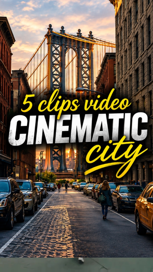 5 clips cinematic 