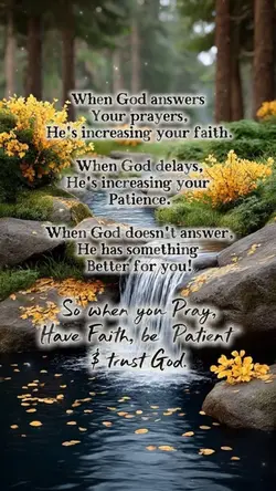 Faith, patient, trus