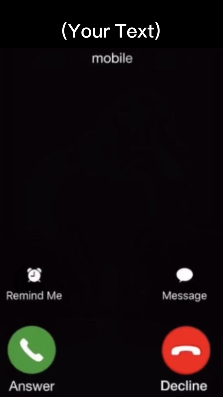 Incoming Phone Call 